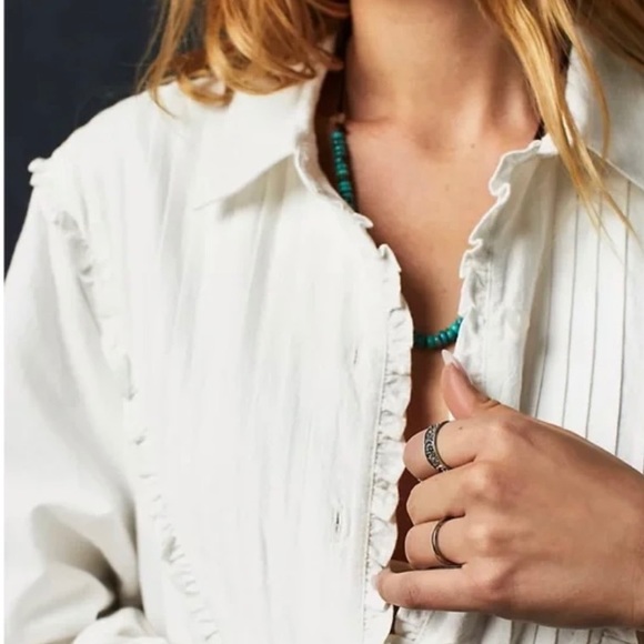 🔖 FREE PEOPLE Cherry Mini Dress Optic White Lightweight OB1683294 $138 - Picture 6 of 15